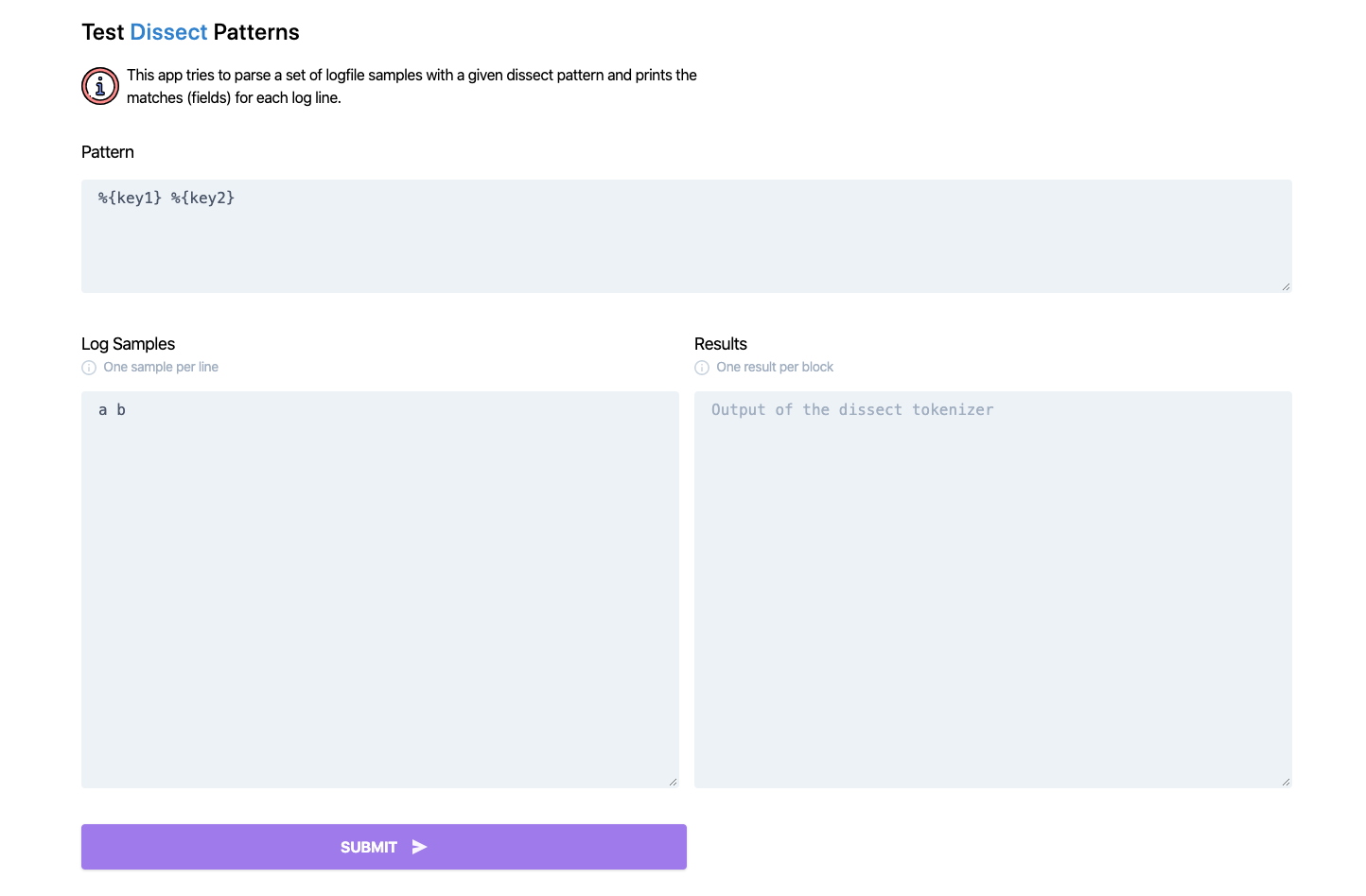 GitHub Simple API/UI for testing filebeat